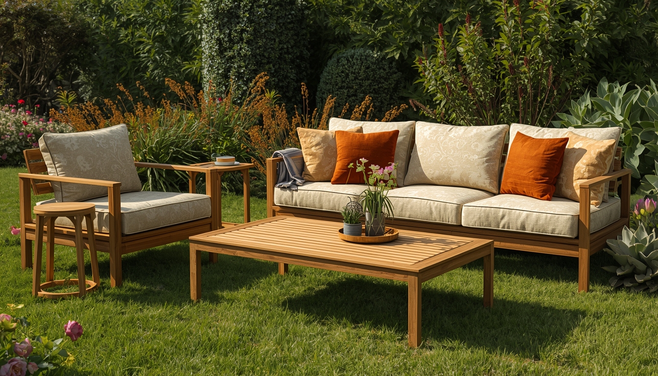 Kvalitetsarbejde på havemøbler